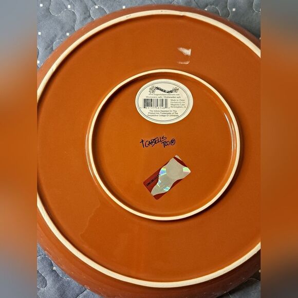 Magnolia Lane Collection Golden Eagle Dip dish / tray - Picture 2 of 4